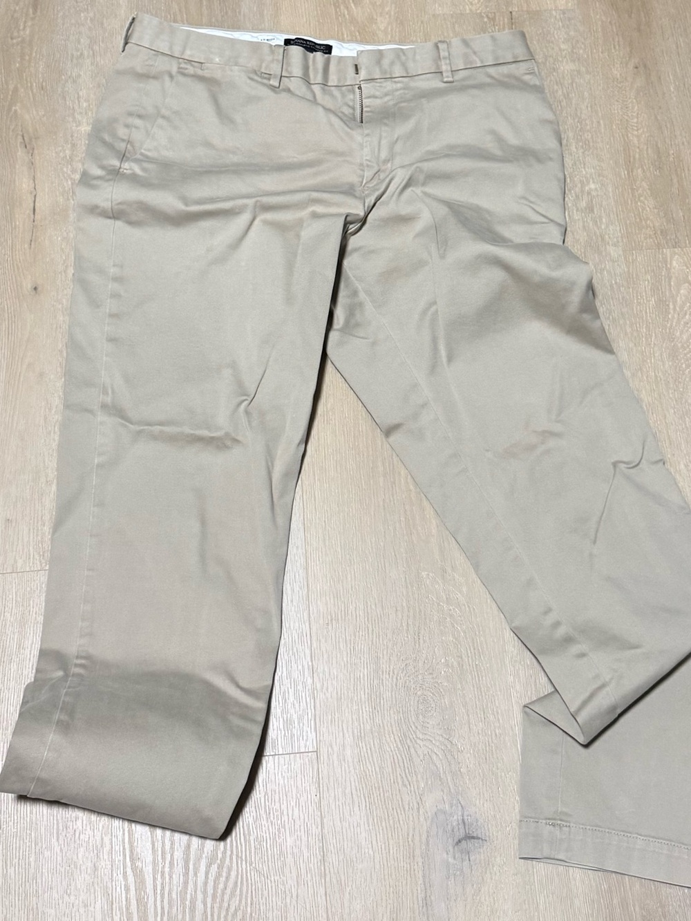 Banana Republic Khaki/Tan Stretch Chino Pants
